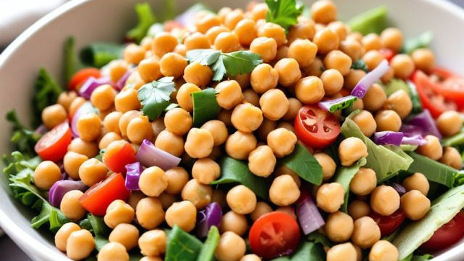 Chickpea-Salad-Dish