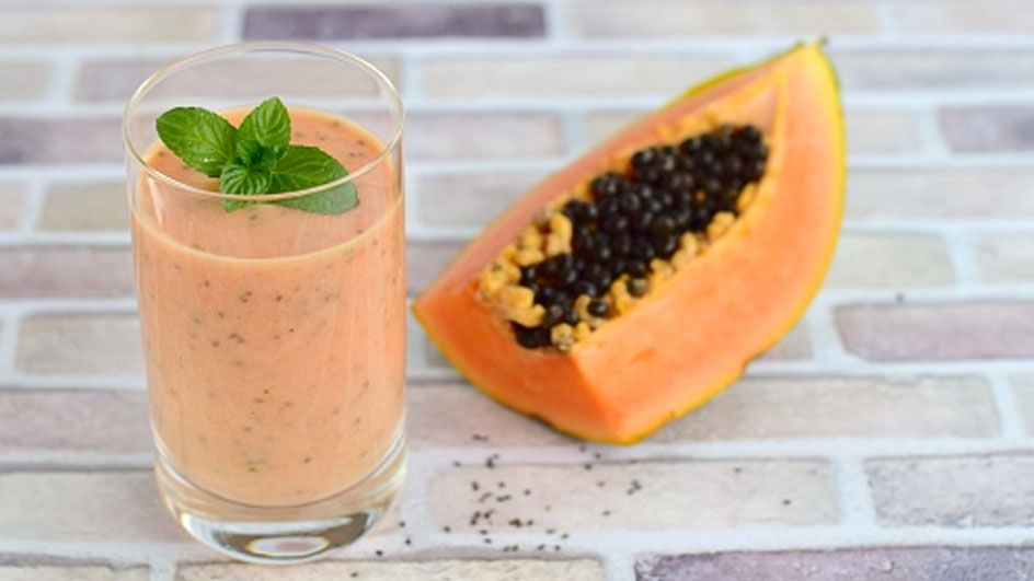 Papaya-Chia-Smoothie